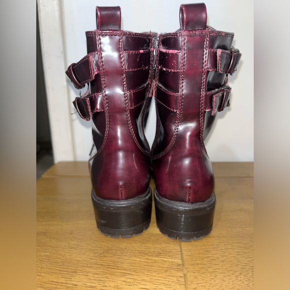 Mia Lace Up Combat Boots Size 7 - Picture 6 of 10